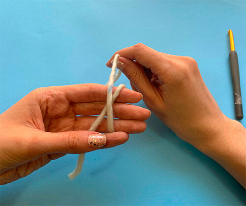 Circulo magico en chochet - paso3