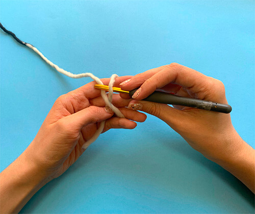 Circulo magico en chochet - paso5