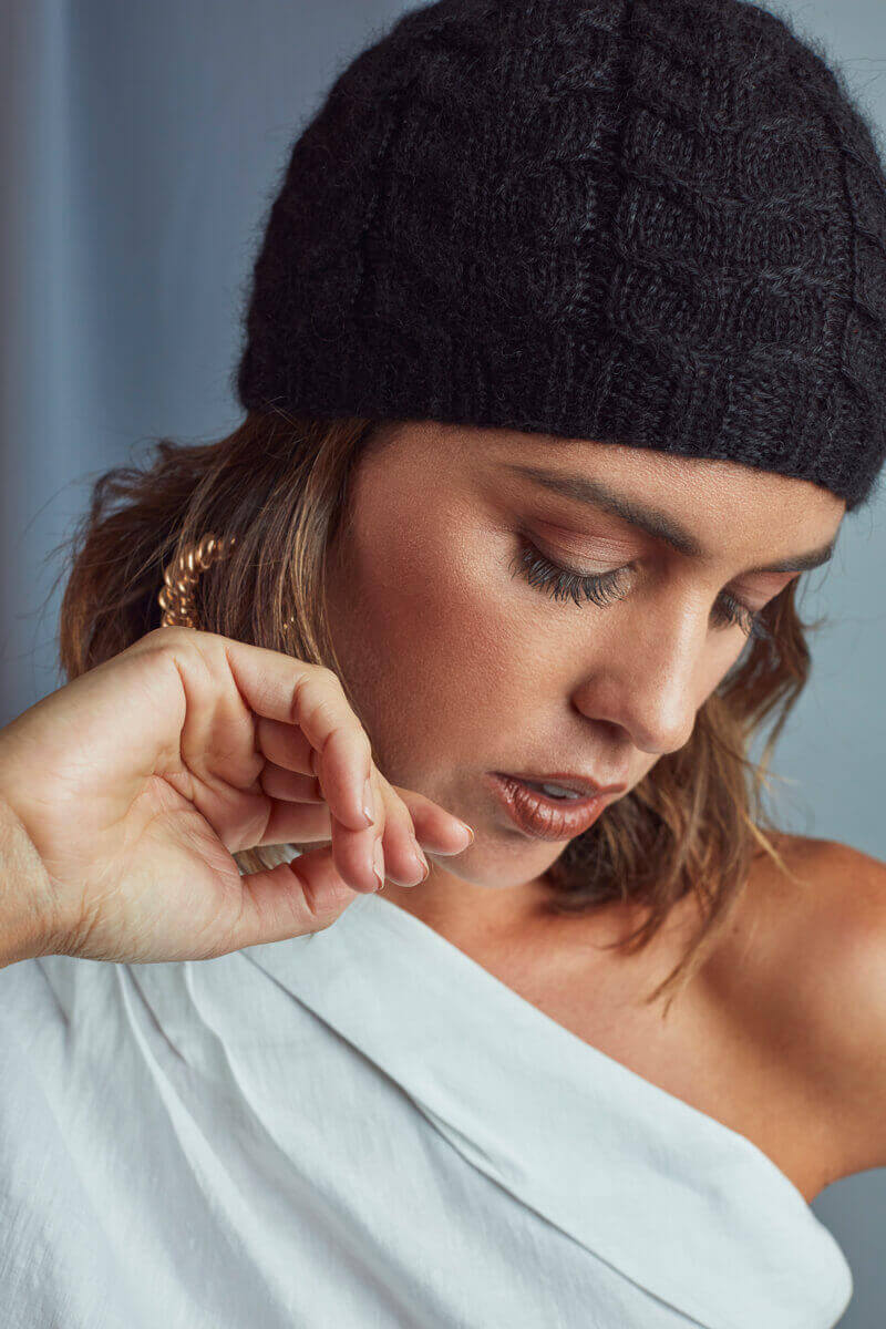 Aria Hat - Eco Puna Black