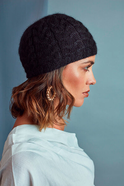 Aria Hat - Eco Puna Black