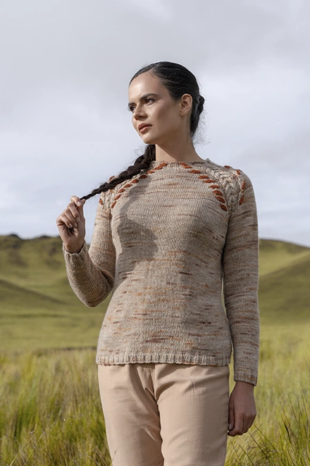 YAMILETH EMBROIDERED PULLLOVER