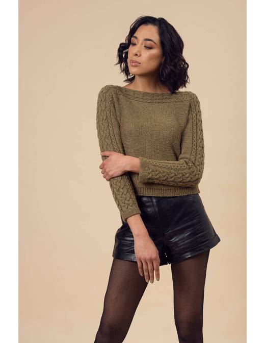 Dania Cropped Sweater