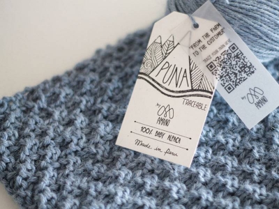 Cuellito Puna: Tu primer proyecto a dos agujas