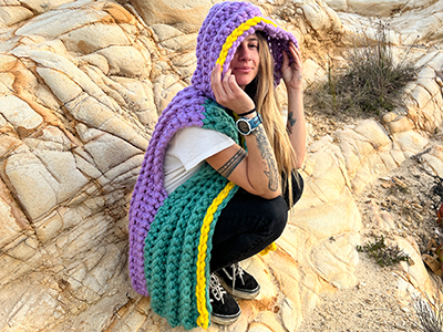 Patrones de Tejido: Chunky Vest Yana XL 