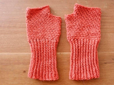 ¿Cómo tejer mitones a crochet? Patrón de tejido paso a paso