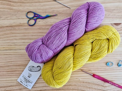 Un punto a crochet para lucir con Chaski: el hilado ideal para la primavera